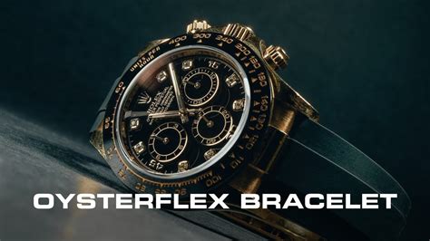 rolex daytona oysterflex youtube|rolex daytona oysterflex price.